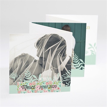 Remerciement mariage le printemps