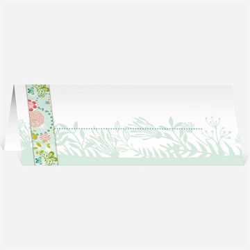Marque-place mariage le printemps