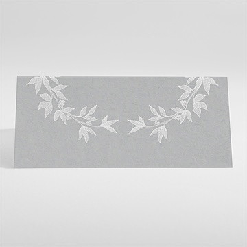 Marque-place baptême découpe originale - Dos du marque place