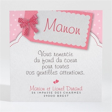 Remerciement naissance le plus beau des cadeaux