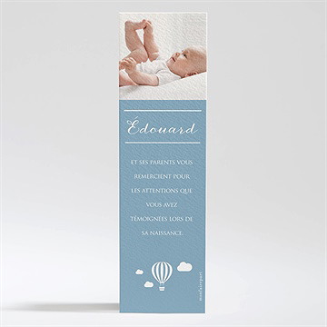 Remerciement naissance l'essentiel en pictogrammes