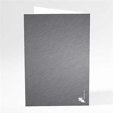 Menu anniversaire de mariage en folie! - Dos du menu