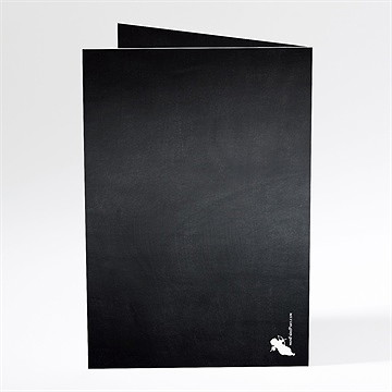 Menu anniversaire de mariage notre retrospective - Dos du menu