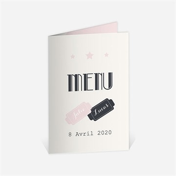 Menu anniversaire de mariage le film de notre vie