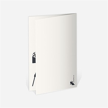 Menu anniversaire de mariage le film de notre vie - Dos du menu