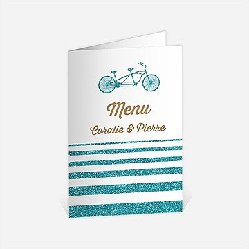 Menu anniversaire de mariage notre tandem