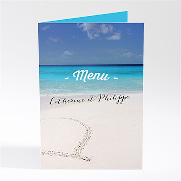 Menu anniversaire de mariage venez voyager avec nous !