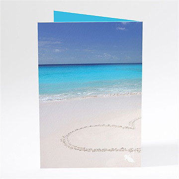 Menu anniversaire de mariage venez voyager avec nous ! - Dos du menu