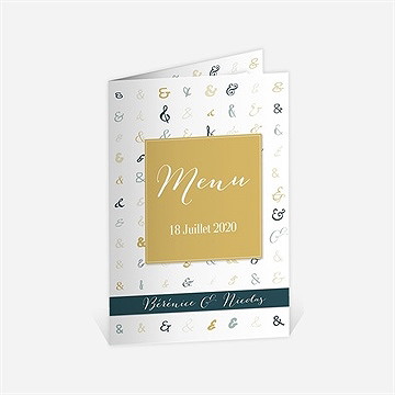 Menu anniversaire de mariage fêtons ça en musique !