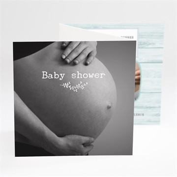 Faire-part baby shower vente photo original