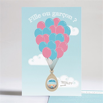 Faire-part baby shower ma surprise