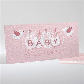 Faire-part baby shower mon bébé