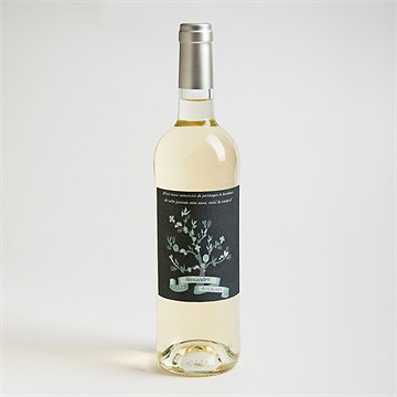 Etiquette de bouteille communion sacrement élégant - Mise en situation