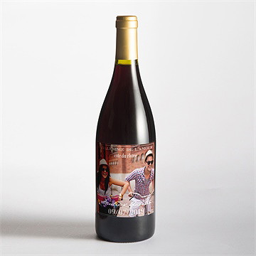 Etiquette de bouteille mariage etiquette de bouteille mariage - Mise en situation