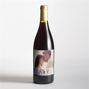 Etiquette de bouteille mariage etiquette de bouteille mariage - Mise en situation