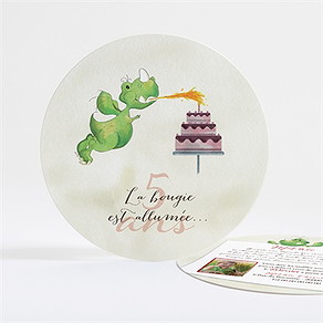 Invitation anniversaire venez à la fête