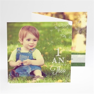 Invitation anniversaire invitation en photo