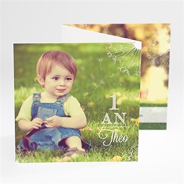 Invitation anniversaire invitation en photo