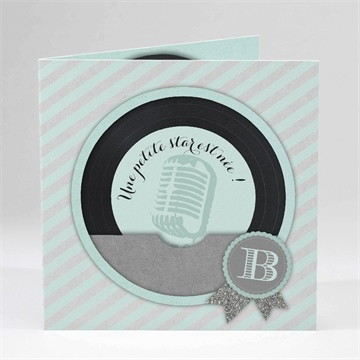 Faire-part naissance graine de star photo