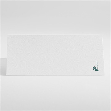 Marque-place mariage champêtre et original - Dos du marque-place