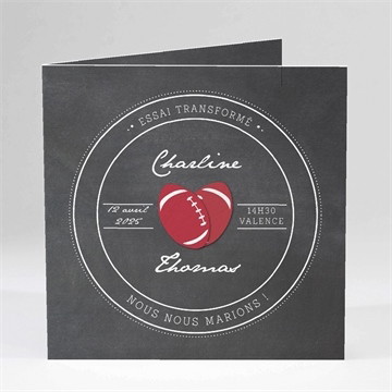 Faire-part mariage essai transformé !