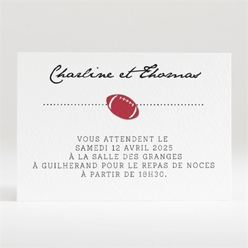 Carton d'invitation mariage essai transformé !