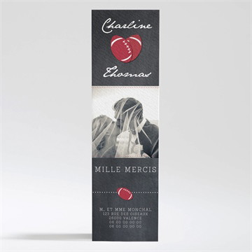 Remerciement mariage essai transformé !