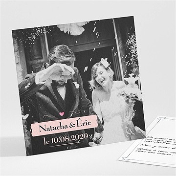 Remerciement mariage symboles