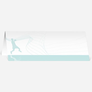 Marque-place mariage photo handball