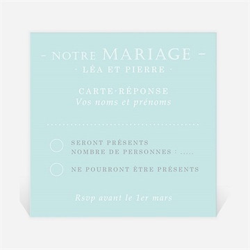 Carton réponse mariage photo handball