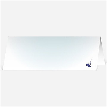 Marque-place mariage le gâteau des mariés - Dos du marque-place