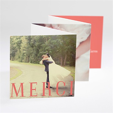 Remerciement mariage nous