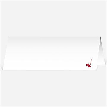 Marque-place mariage la mélodie du bonheur - Dos du marque-place