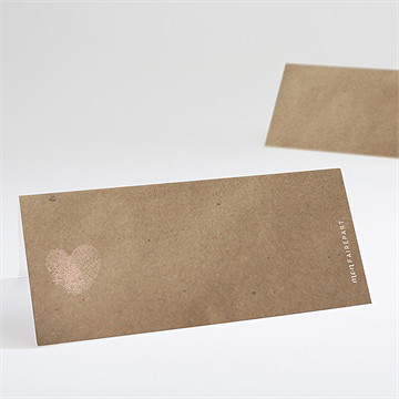 Marque-place mariage nos empreintes
