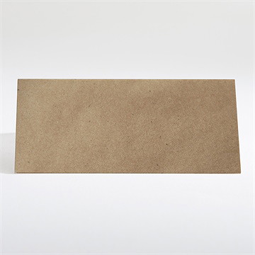 Marque-place mariage nos empreintes - Dos du marque-place