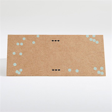 Marque-place mariage petite cocotte - Dos du marque-place