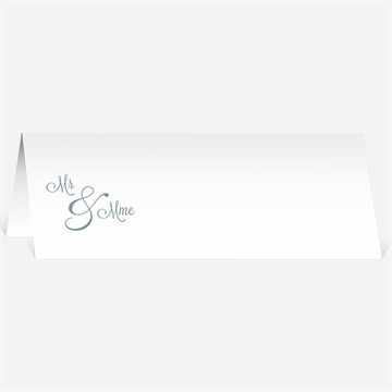 Marque-place mariage mr & mme