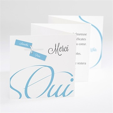 Remerciement mariage l'union