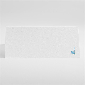 Marque-place mariage l'union - Dos du marque-place