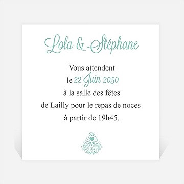 Carton d'invitation mariage pour une annonce originale