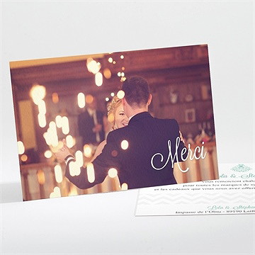 Remerciement mariage pour une annonce originale
