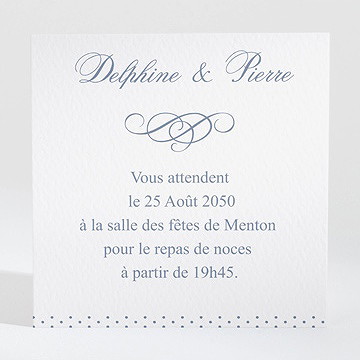 Carton d'invitation mariage origami original