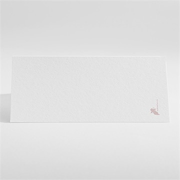 Marque-place mariage multi facettes - Dos du marque-place