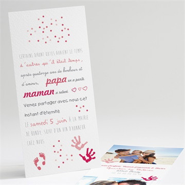 Faire-part mariage un air de vacances