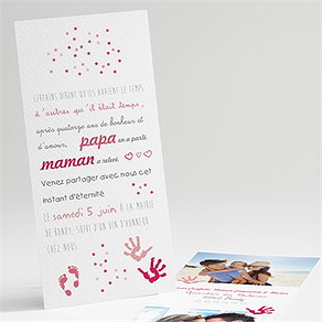 Faire-part mariage un air de vacances