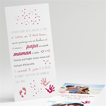 Faire-part mariage un air de vacances