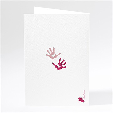 Menu mariage un air de vacances - Dos du menu