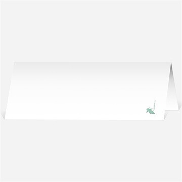 Marque-place mariage papillon original - Dos du marque-place