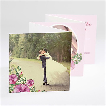 Remerciement mariage belle romance