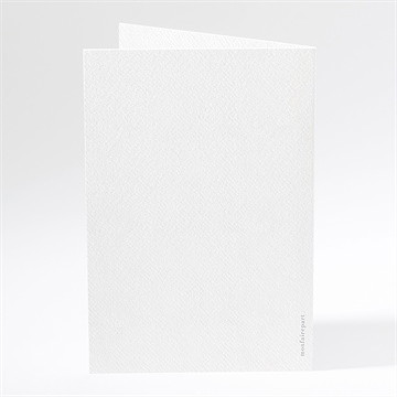 Menu mariage la 2cv du bonheur - Dos du menu